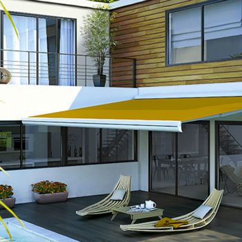 store banne jaune
