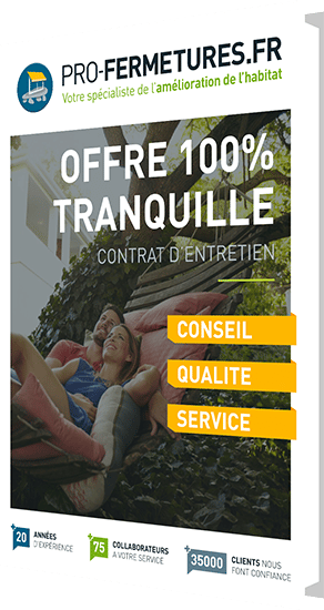 offre 100% tranquille : contrat d'entretien