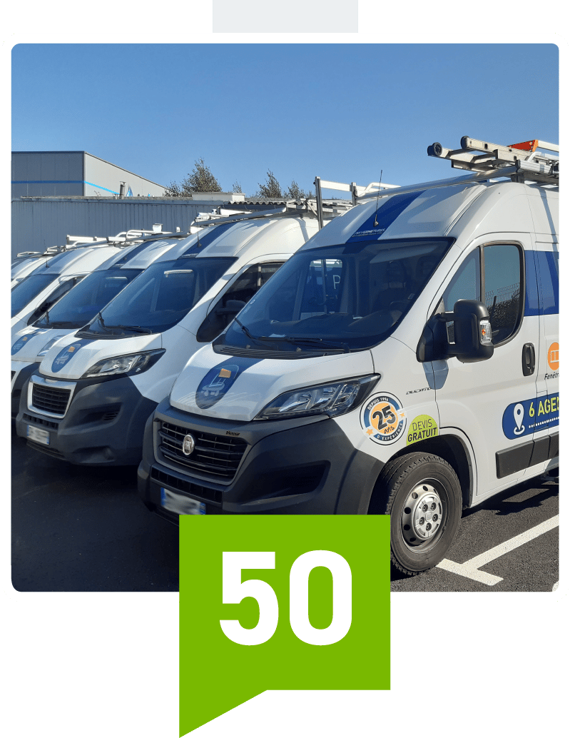 50 véhicules