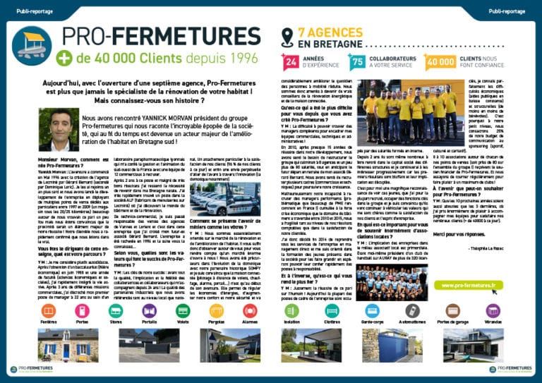 Reportage / Pro-Fermetures