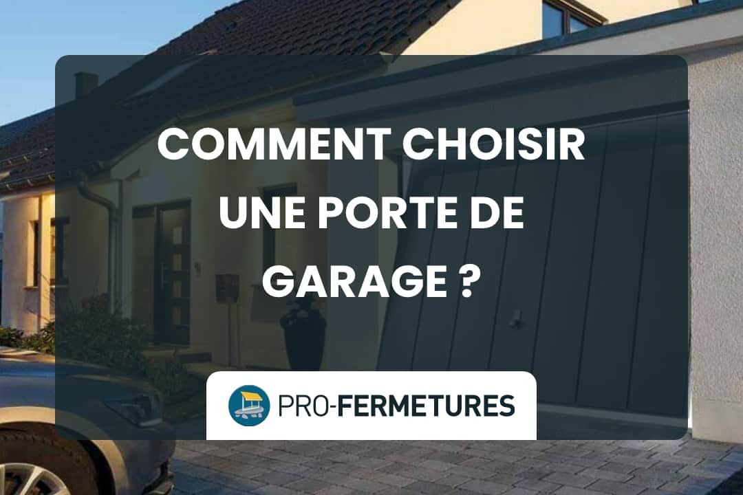 Choisir la motorisation de sa porte de garage - Motorisation