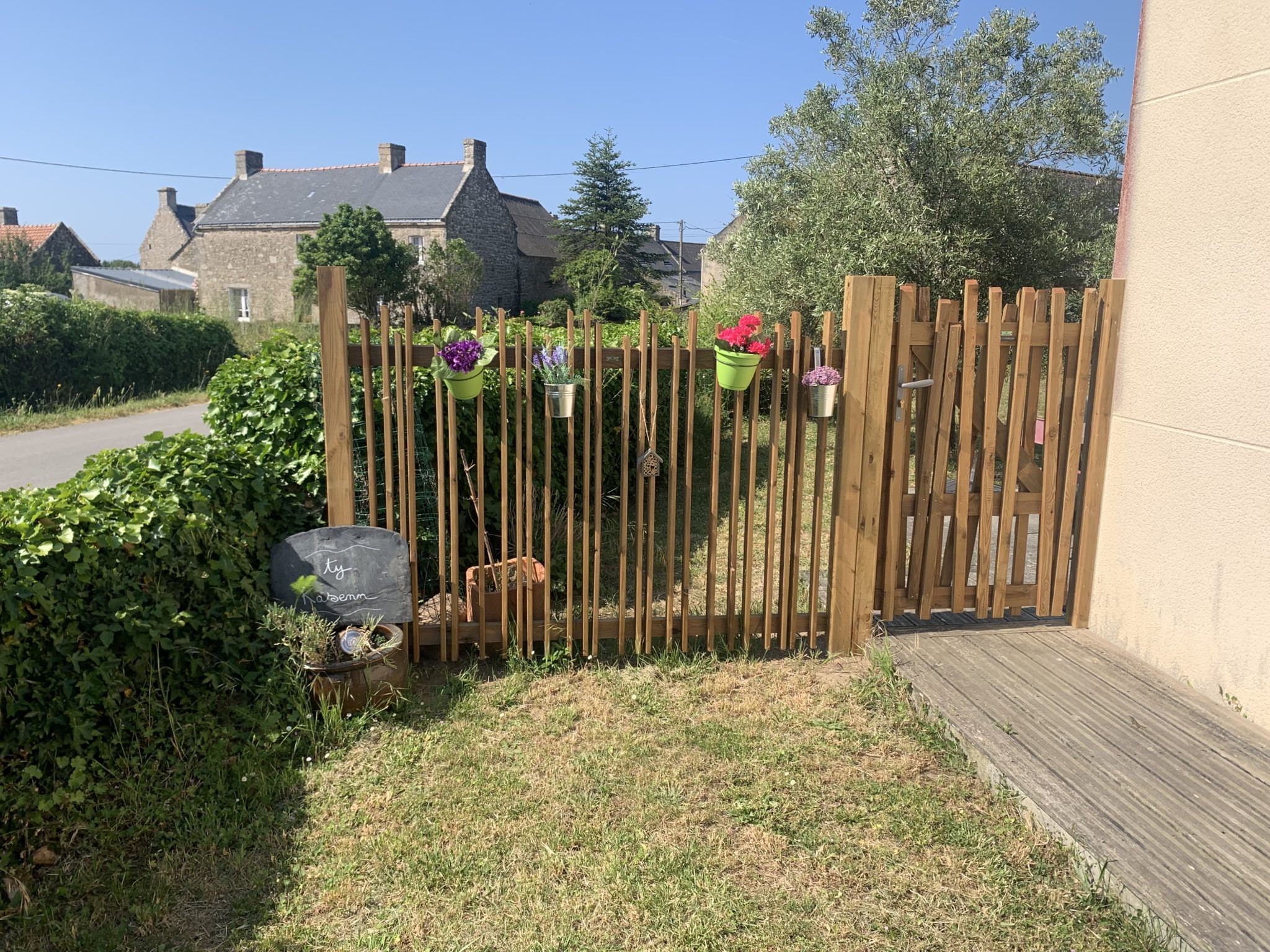 Clôture bois