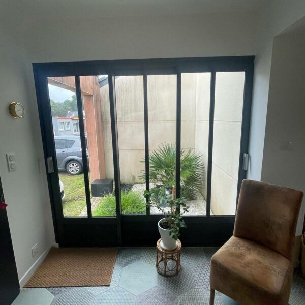 Baie coulissante verrière