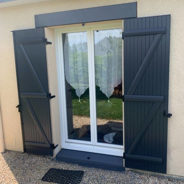 Volet battant porte fenêtre 2 vantaux