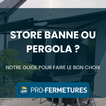 store banne ou pergola
